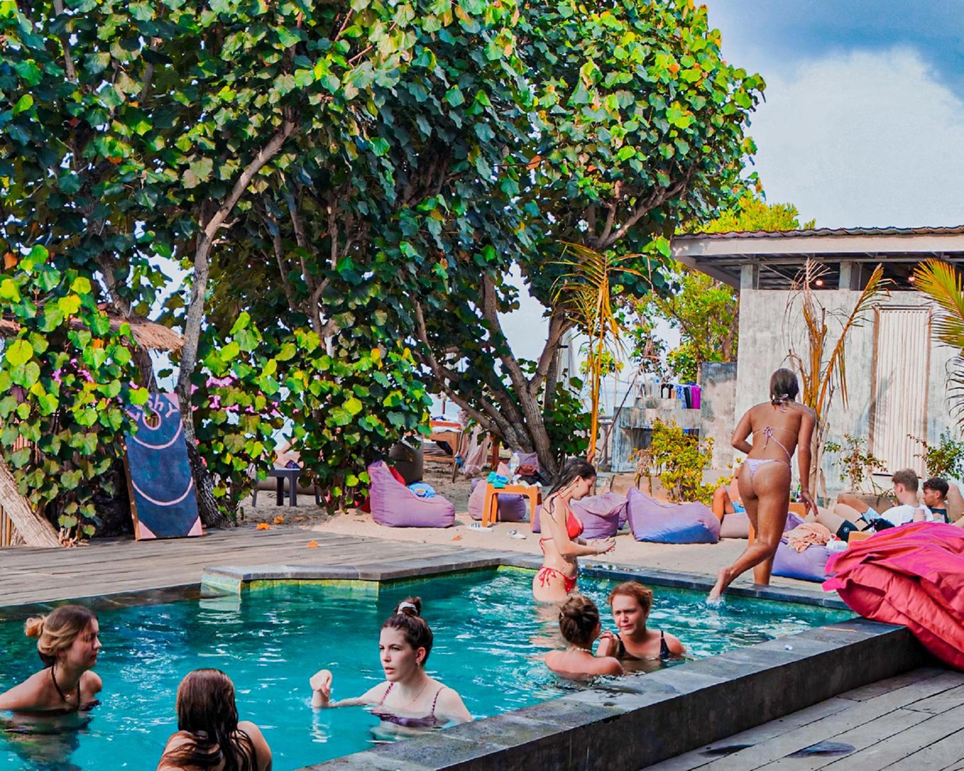 Lushy Hostel Nusa Penida Toyapakeh Exteriér fotografie
